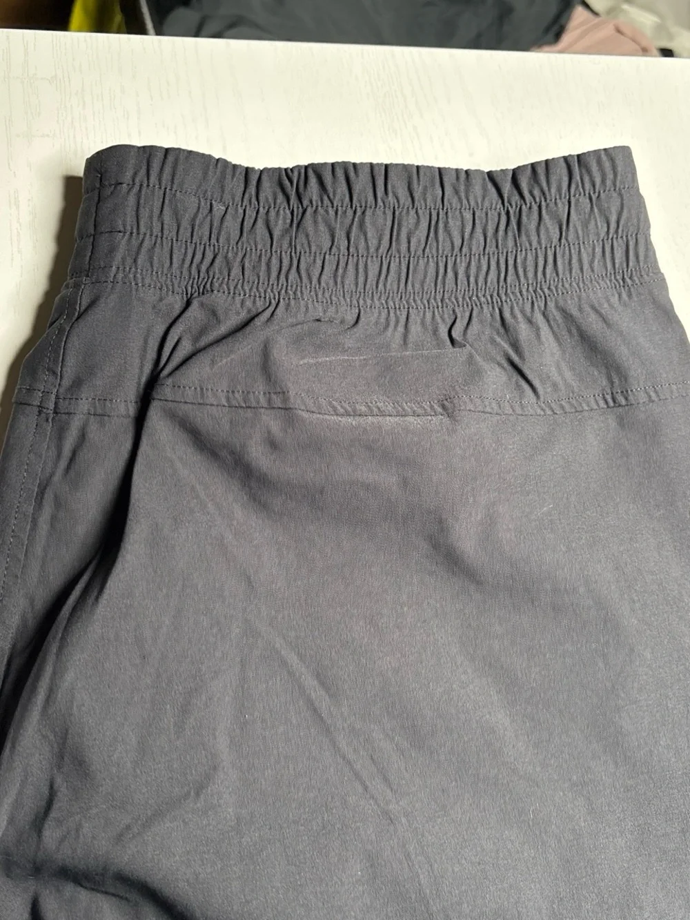 Mondetta Gray Cargo Pants with Elastic Waist